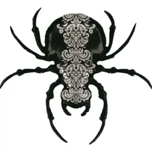 Globo de aluminio araña, 119 cm