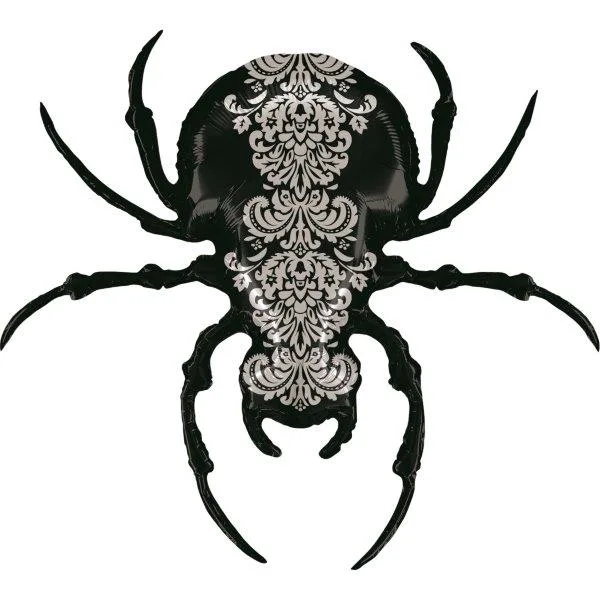Globo de aluminio araña, 119 cm