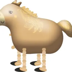 Globo de aluminio Caballo, Poni, 54x96 cm
