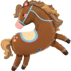 Globo de aluminio Caballo, Poni, 94 cm