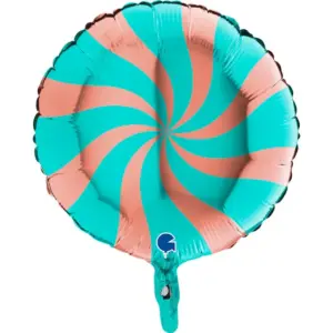 Globo de aluminio Candy, 46 cm