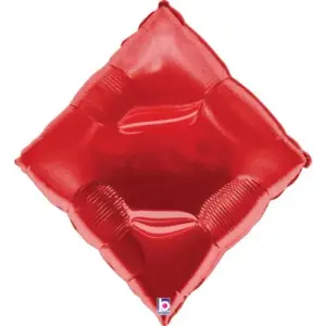 Globo de aluminio Casino, Diamante, Naipes, 69 cm