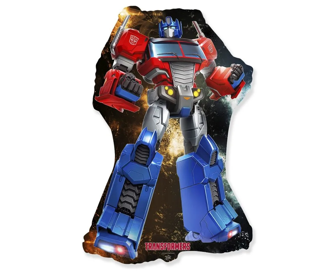 Globo de aluminio Transformers - Optimus Prime, 30x21" / 76x53 cm