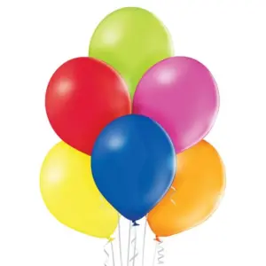 Globos Belbal 30 cm, mezcla pastel, 50 uds.