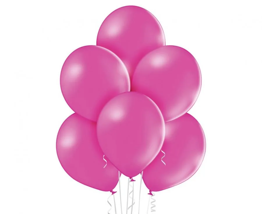 Globos Belbal 30 cm, rosa pastel/rosa fuerte, 50 uds.