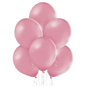 Globos Belbal 30cm, Rosa salvaje pastel, 50 uds.