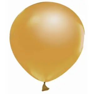 Globos de látex Beauty & Charm, dorado metalizado, 5"/ 13 cm, 20 uds.
