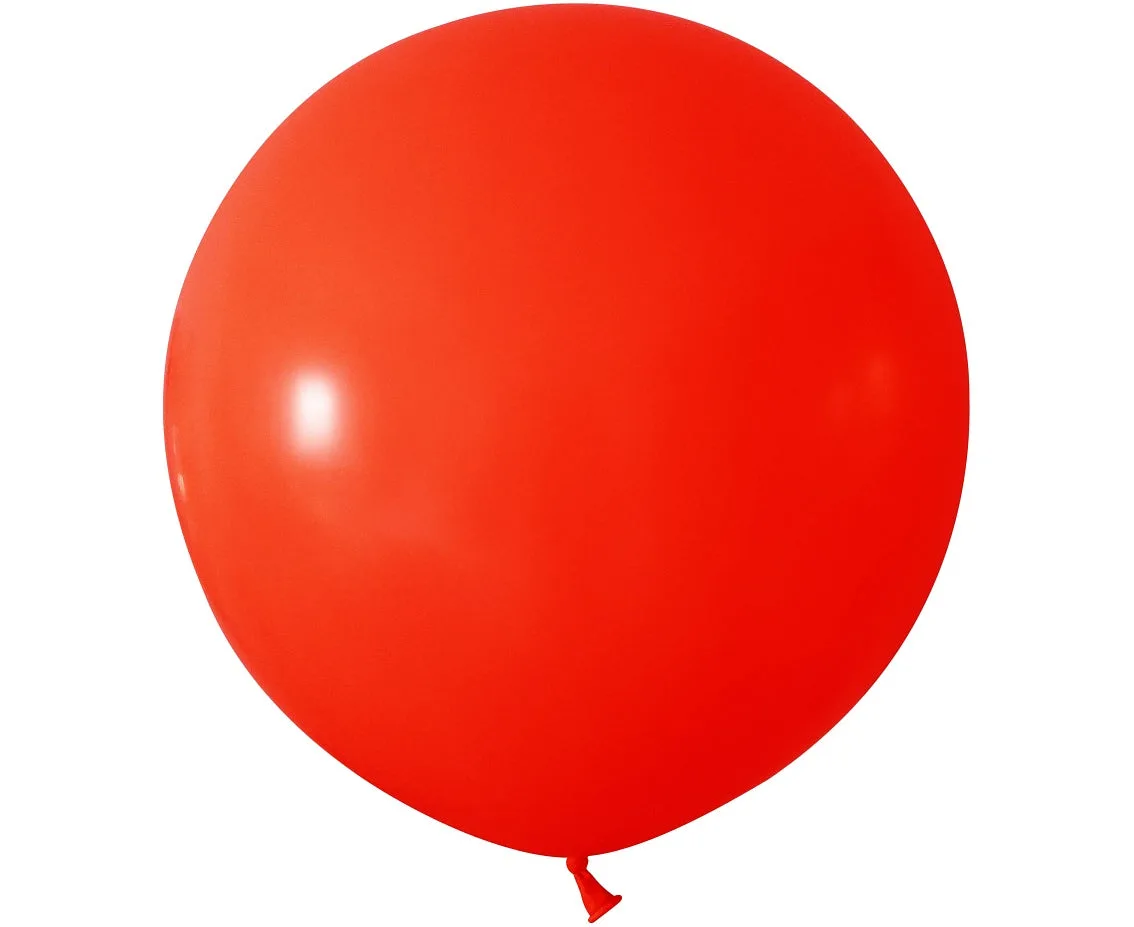 Globos de látex Beauty & Charm, rojo, 24"/ 61 cm, 2 uds.