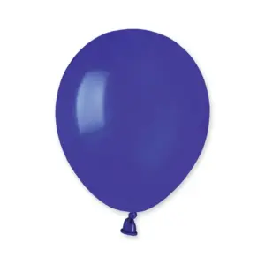 Globos de látex Gemar, azul marino, 5"/ 13 cm, 100 uds.