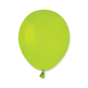 Globos de látex Gemar, color pistacho, 13 cm, 100 uds.
