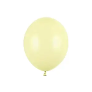 Globos de látex Strong Balloons, amarillo claro, 5"/ 12 cm, 100 uds.