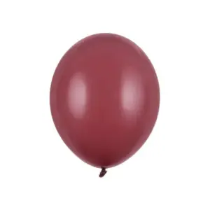 Globos Fuertes 23 cm, Ciruela Pastel, 100 uds