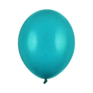 Globos Fuertes 27 cm, Azul Laguna Pastel, 100 uds