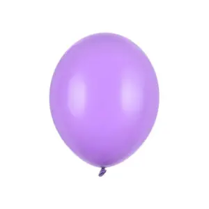 Globos Fuertes 27 cm, Azul Lavanda Pastel, 100 uds
