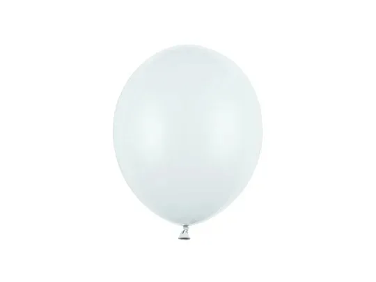 Globos fuertes 27 cm, azul pastel claro brumoso, 100 uds.