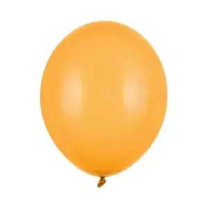Globos Fuertes 30 cm, Miel Pastel, 100 uds