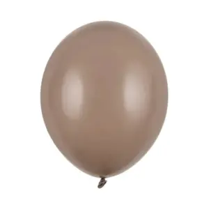 Globos Fuertes 30cm, Cappuccino Pastel, 50 uds