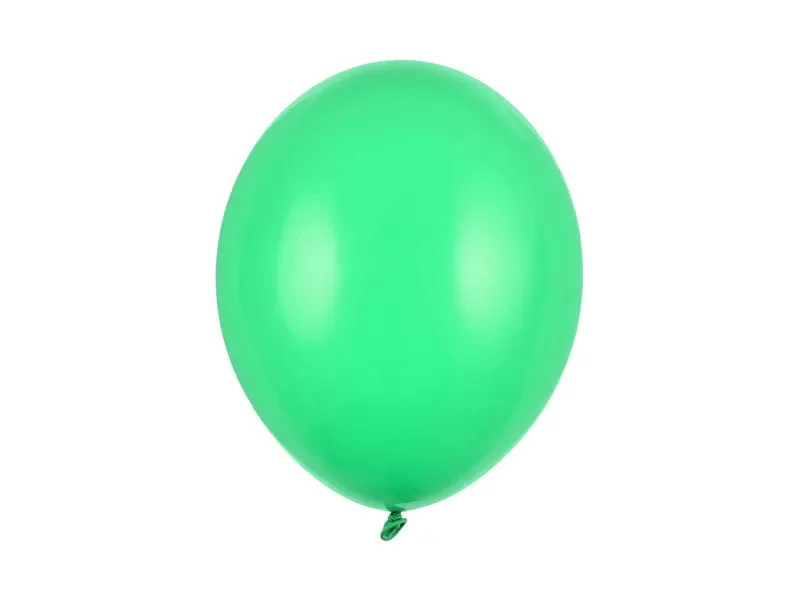 Globos Fuertes 30cm, Verde Pastel, 50 uds