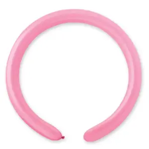 Globos para modelar Gemar, D4, rosa, 100 uds.