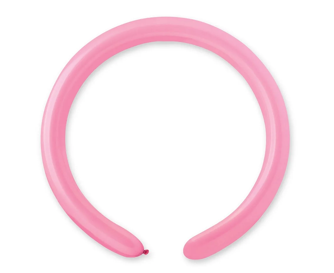 Globos para modelar Gemar, D4, rosa, 100 uds.