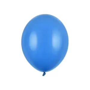 Globos resistentes 27 cm, color azul aciano pastel, 100 uds.