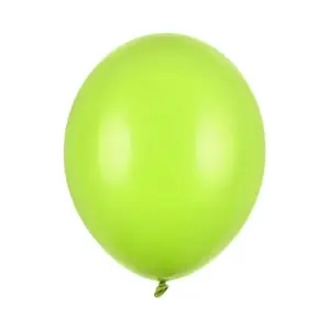 Globos resistentes de 27 cm, color verde lima pastel, 100 unidades