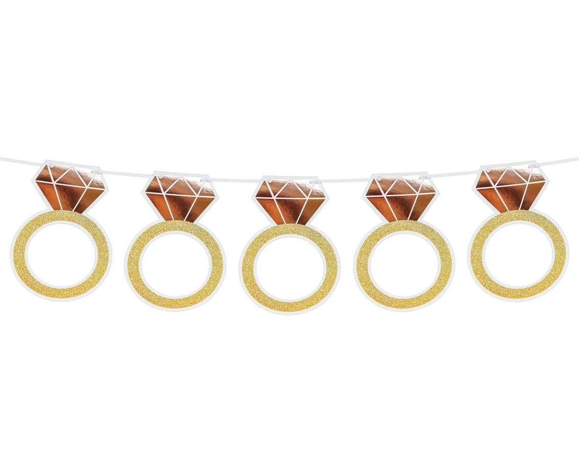 Guirnalda de papel Anillo, 160 cm