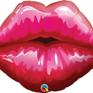 Labios de globo de aluminio, 30" / 76 cm