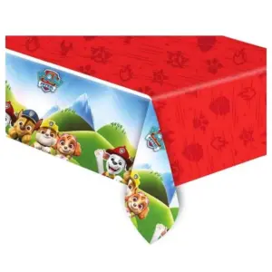 Mantel de mesa Paw Patrol: Héroes de rescate, plástico, 120 x 180 cm