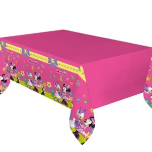 Mantel Minnie: Happy Helpers, plástico, 120x180 cm