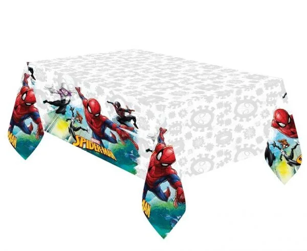 Mantel Spider-Man - Team Up, plástico, 120 x 180 cm