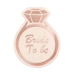 Servilletas de papel Anillo de diamantes - Bride to be, 11,5 x 15,5 cm, 10 uds.