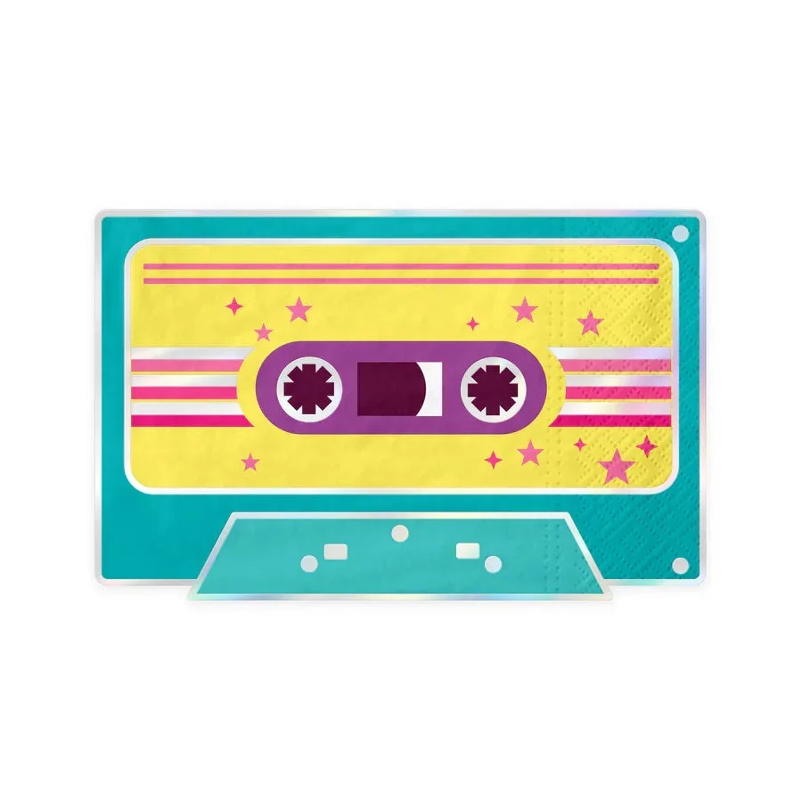 Servilletas de papel Retro Disco, 33x21 cm, 10 uds.