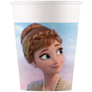 Vasos de papel Frozen 2 Wind Spirit, 200 ml, 8 uds.